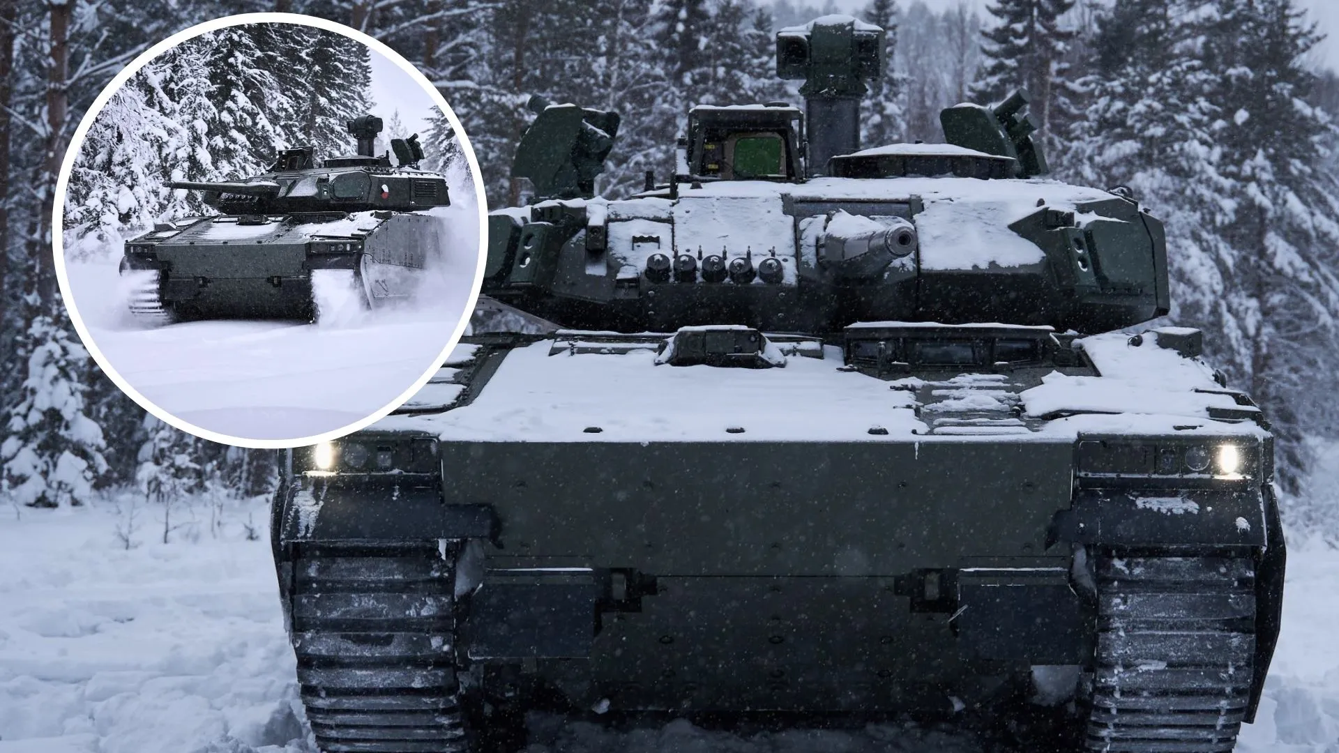 38-ton fighting vehicle with proven firepower tested in extreme cold