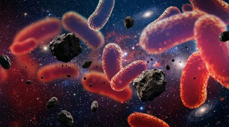 Microbes Mine Meteorites in Groundbreaking Space Station Experiment