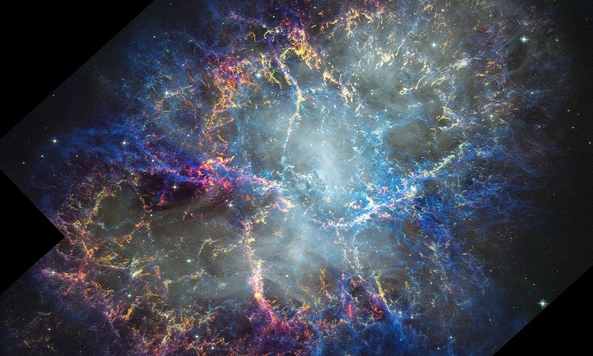 Hubble Snaps a New Dazzling Photo of the Crab Nebula