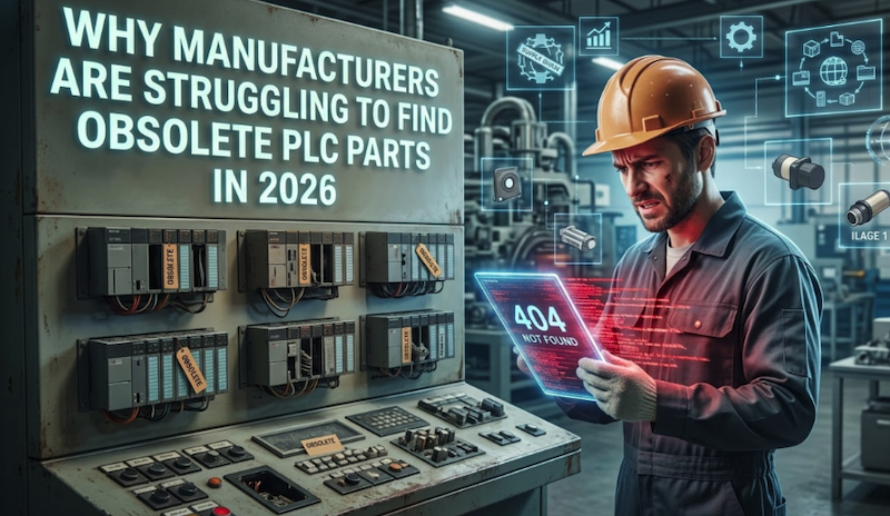 Why Manufacturers Are Struggling to Find Obsolete PLC Parts in 2026