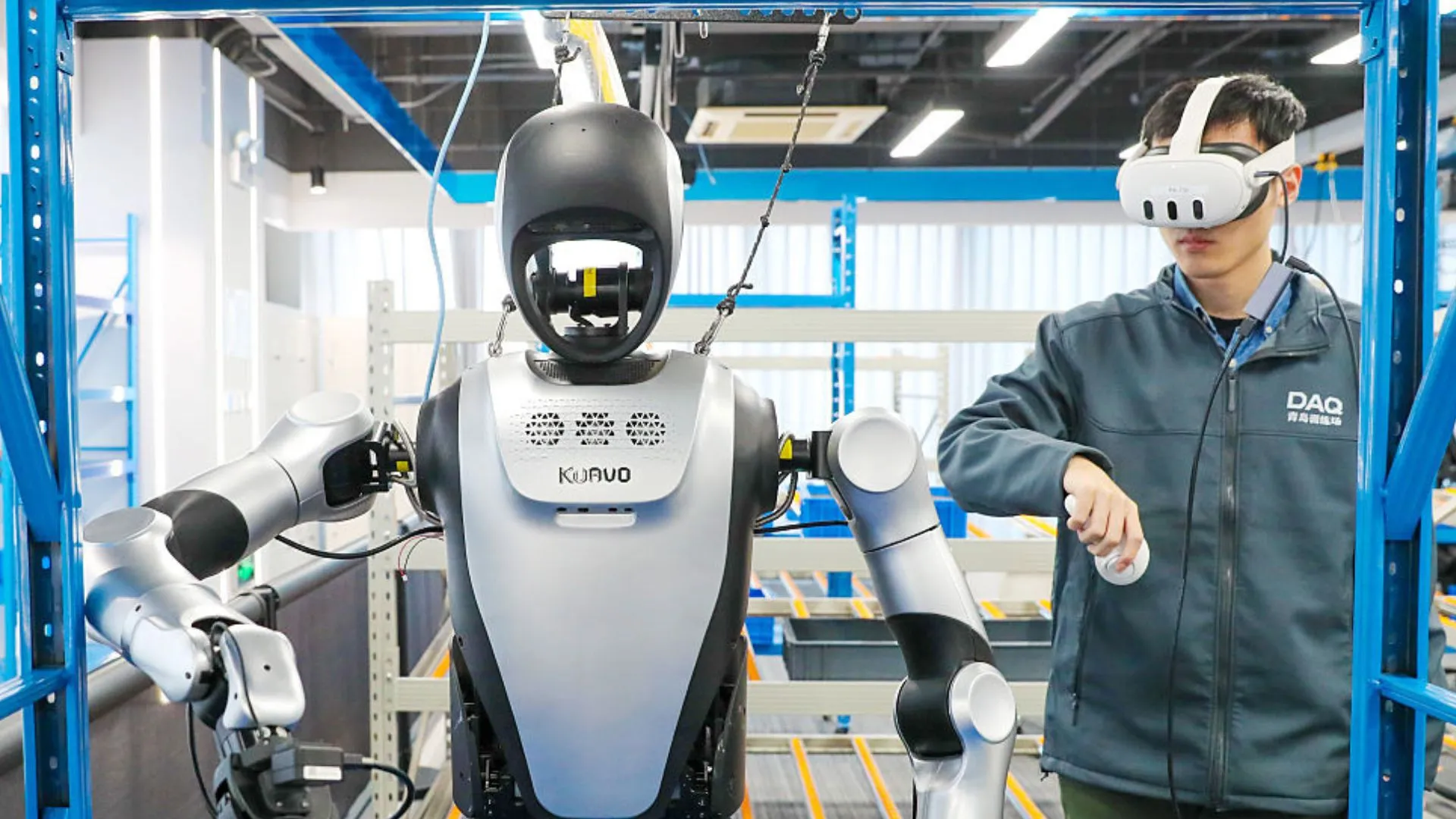 Chinese lab claims first humanoid robot control using space inference