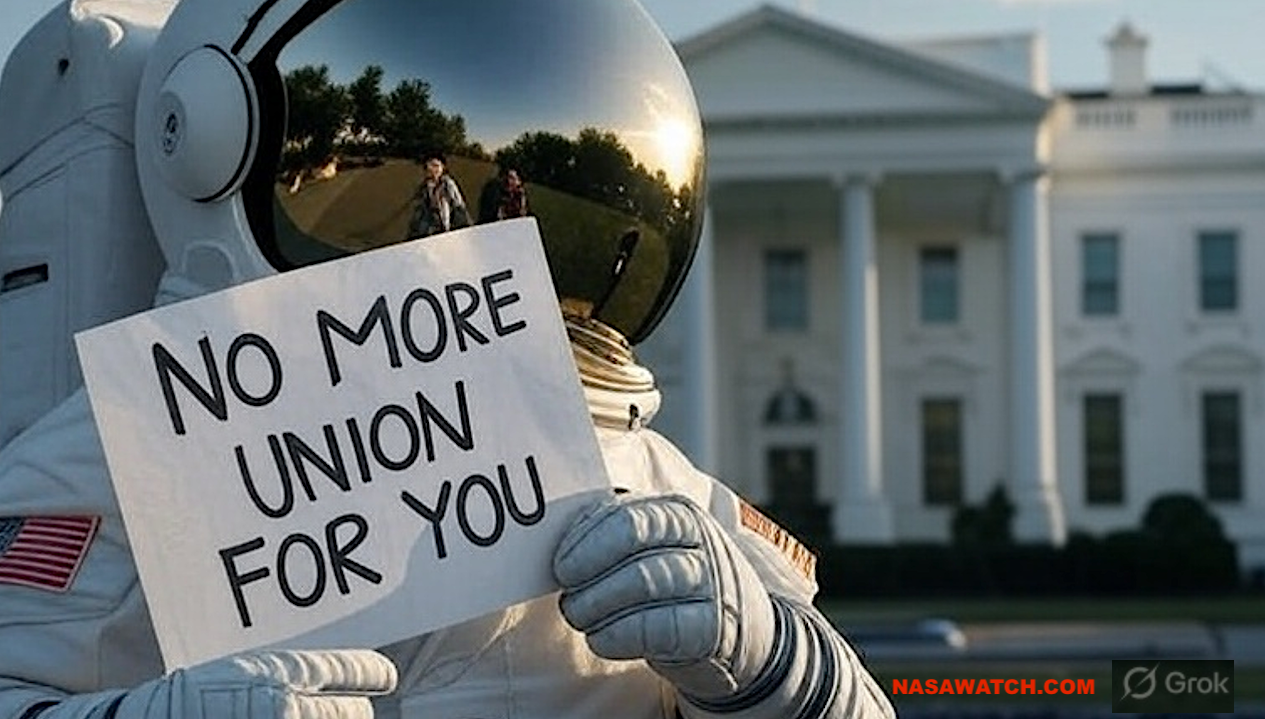 NASA’s Slow Motion Union Erasure