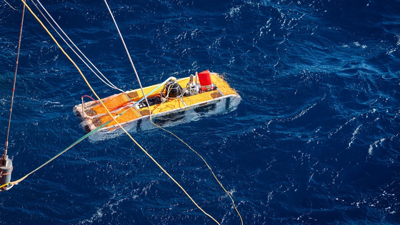 Ocean Planet Exploration: Recovery Of NIPR AUV MONACA