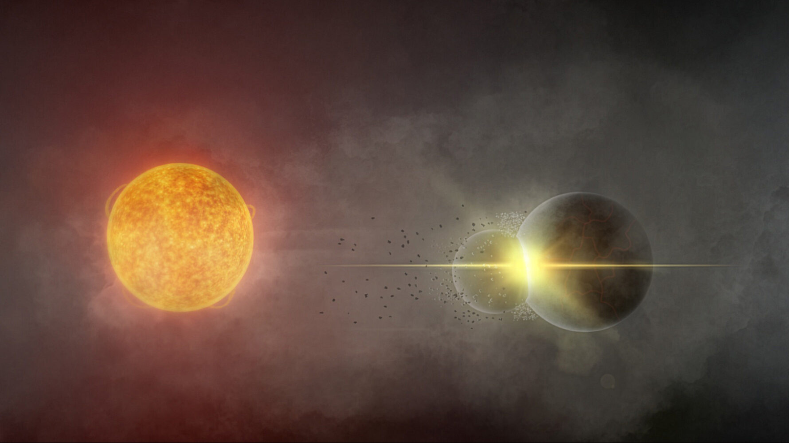 ‘Completely bonkers’: Astronomers find evidence of a cataclysmic collision between exoplanets