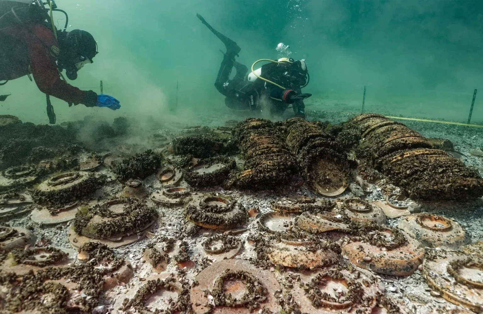 Rare Roman treasures found on shipwreck in Swiss lake