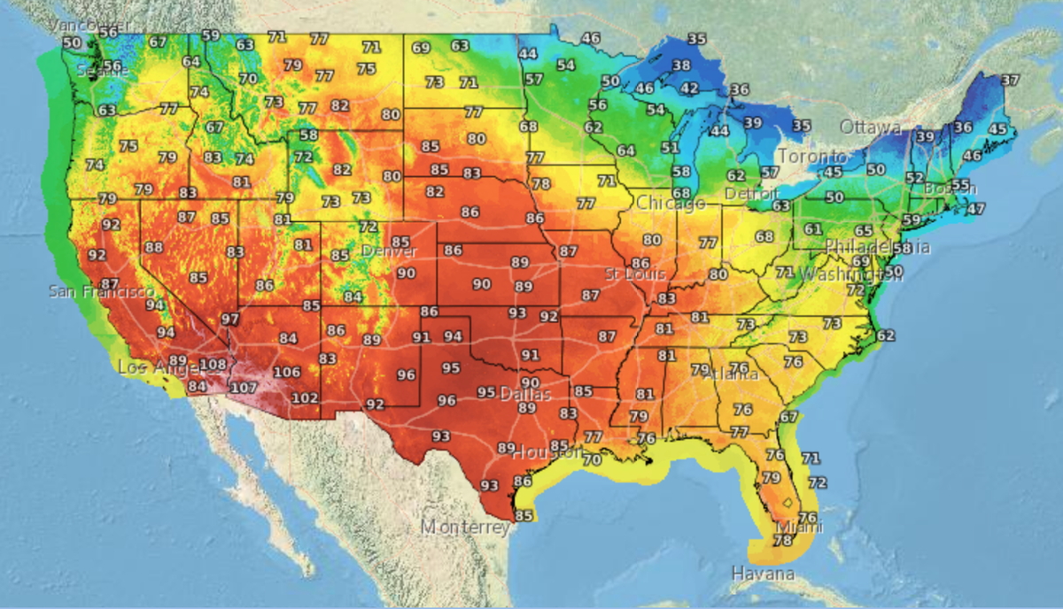 Extreme U.S. heat wave smashes all-time hottest March temperature record