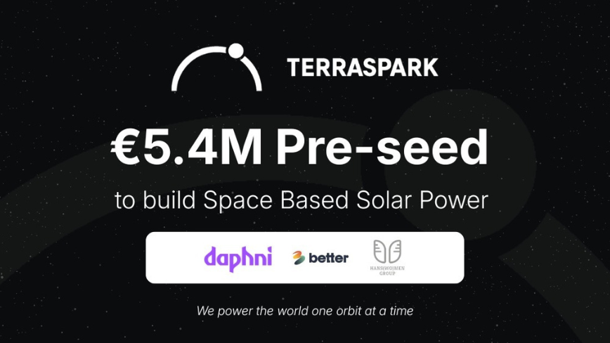 TerraSpark raises €5M+ to beam solar power from orbit to Earth