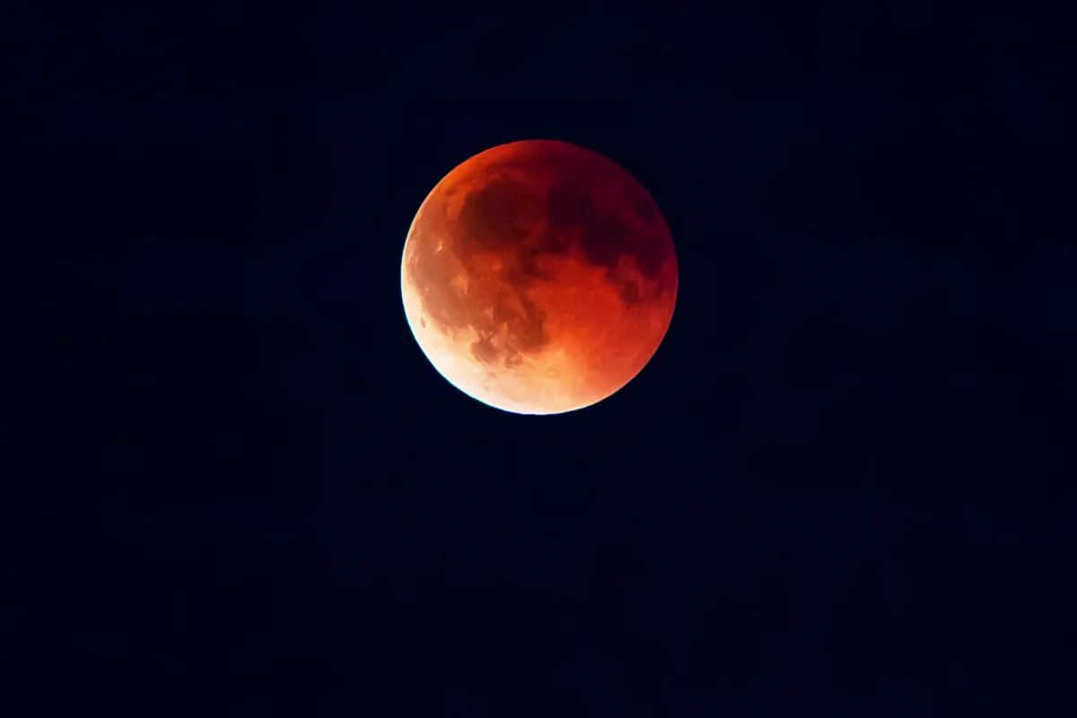 See the moon turn blood red in a total lunar eclipse this week