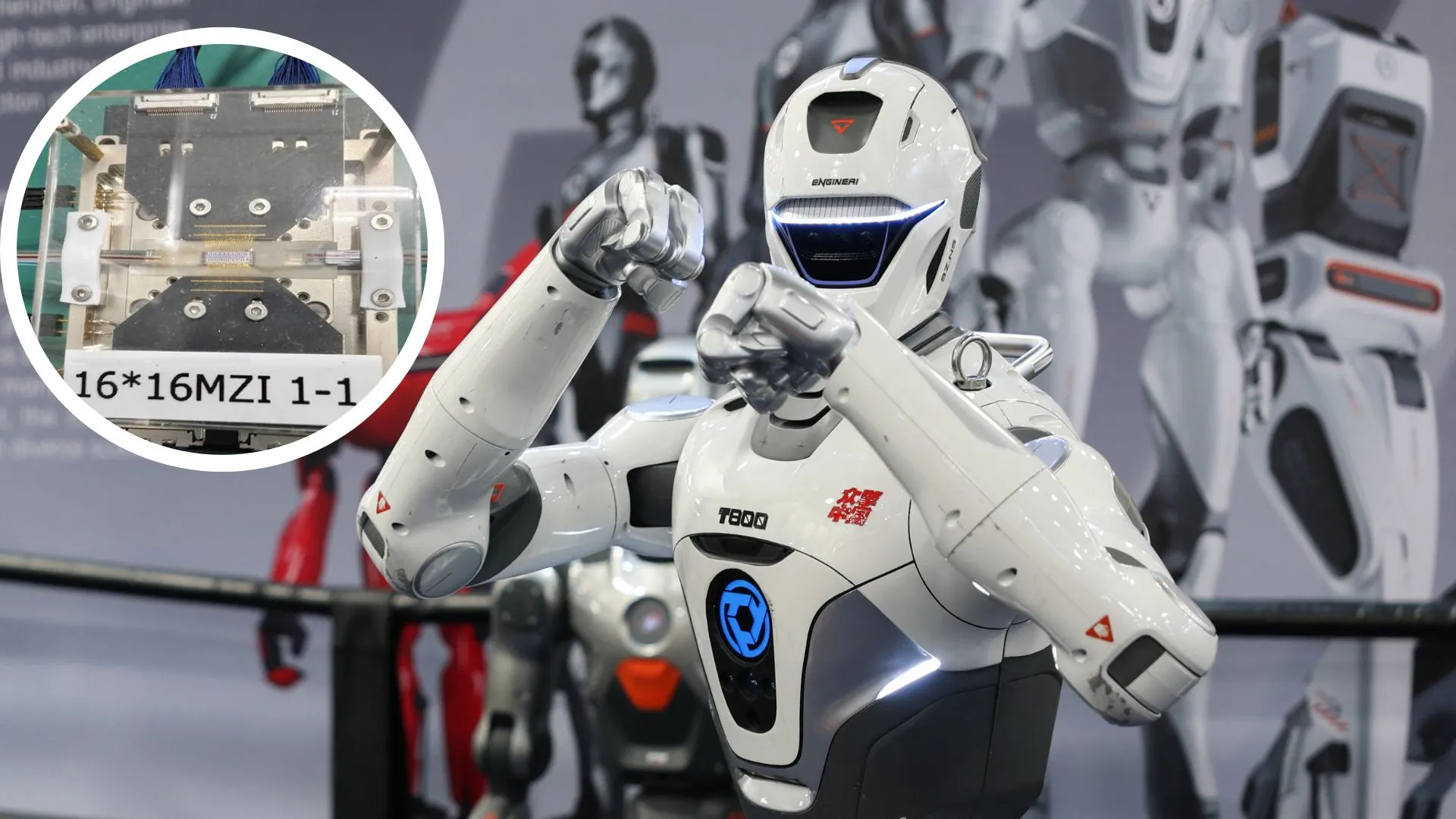 New light-based chips enable robotic learning without electricity