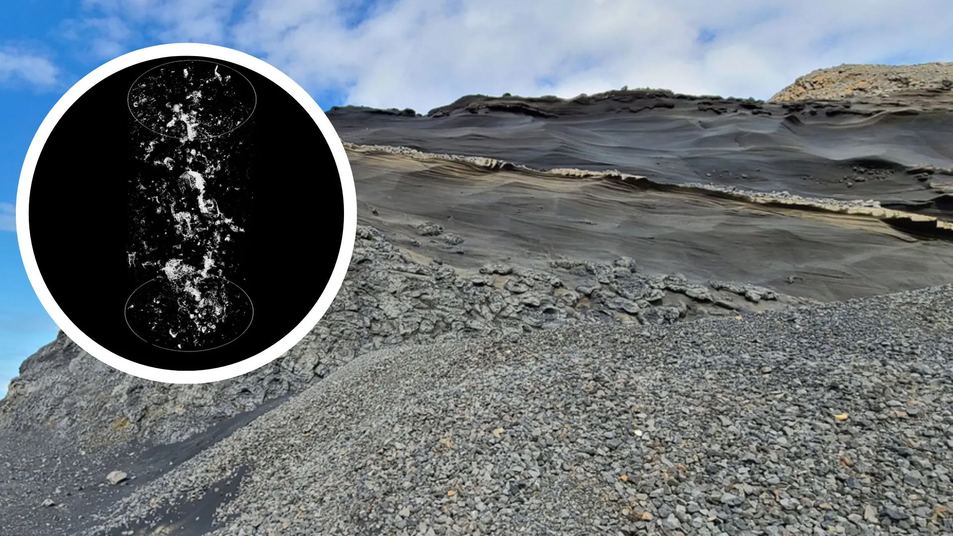 Carbon capture underground? X-rays test CO2 storage in volcanic rocks