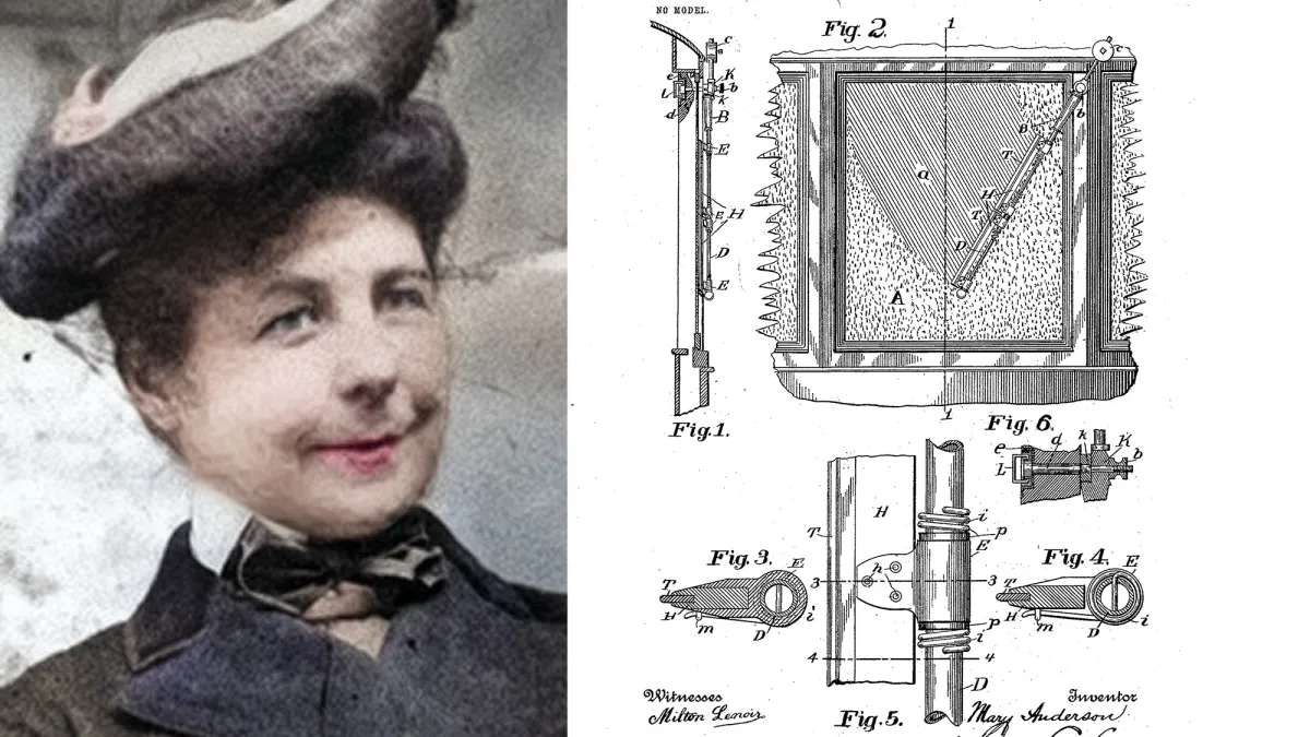 Windshield wiper’s overlooked female inventor