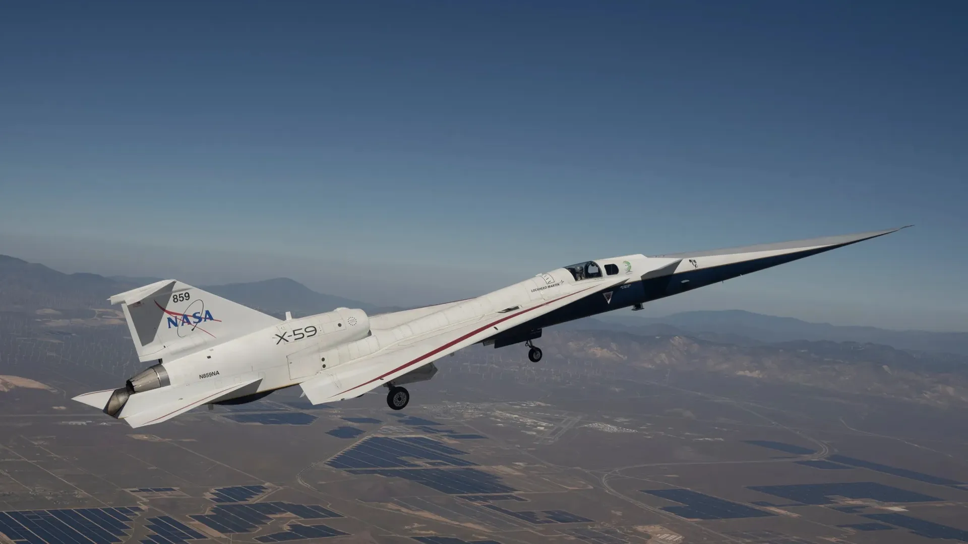 NASA’s X-59 completes second flight in quiet supersonic push