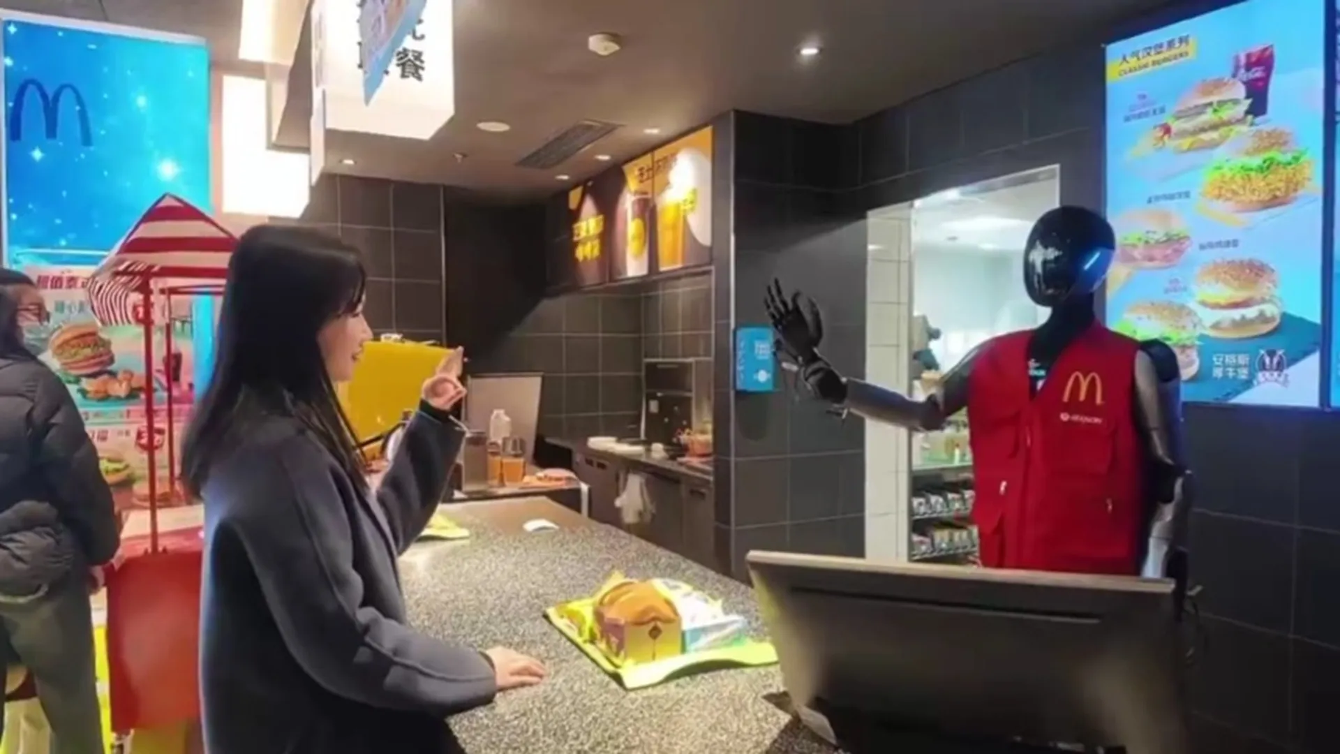 McDonald’s trials humanoid robots in Shanghai for customer service