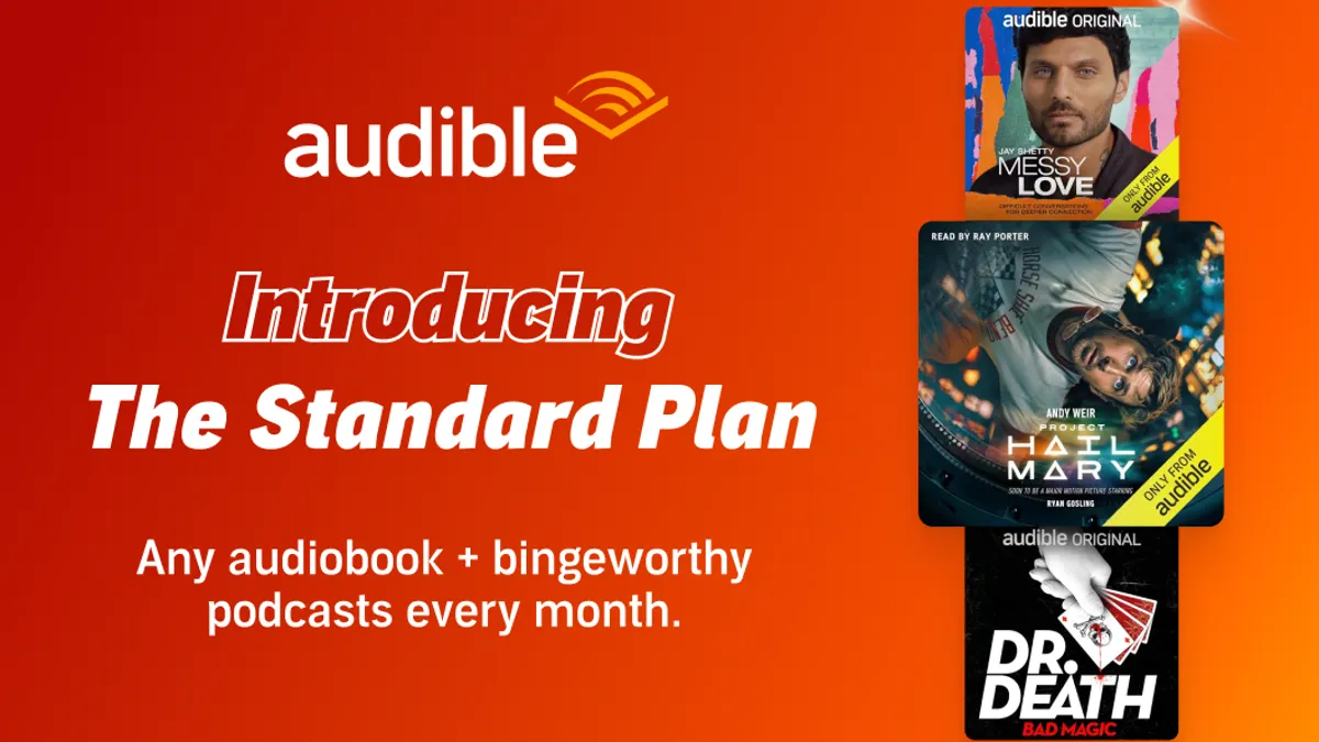 Audible Rolls Out a More Affordable Standard Plan for Listeners