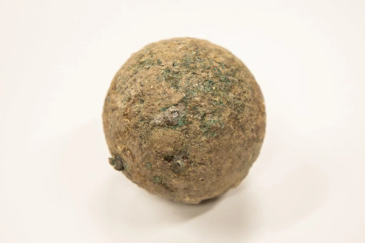 Cannonball discovery dates from the Battle of the Alamo