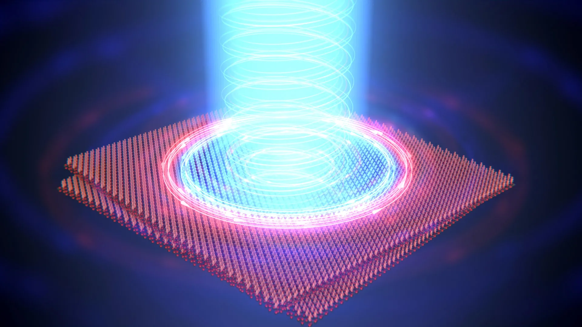 A flash of laser light flips a magnet in major light-control breakthrough