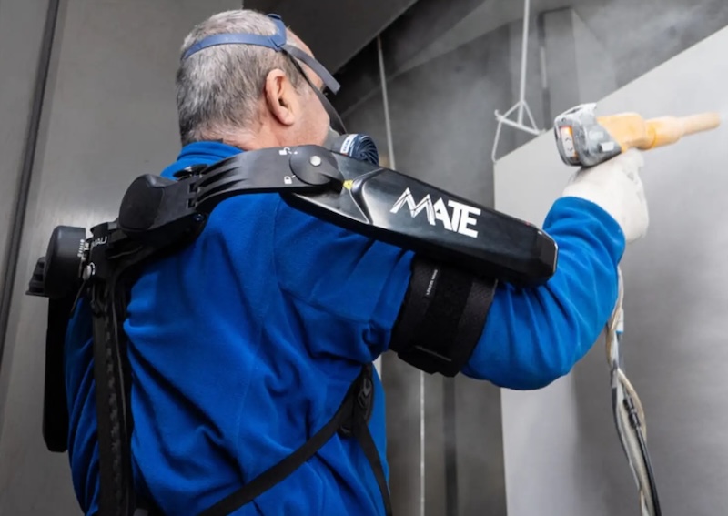 Comau expands wearable robotics with new Mate-XT GO exoskeleton