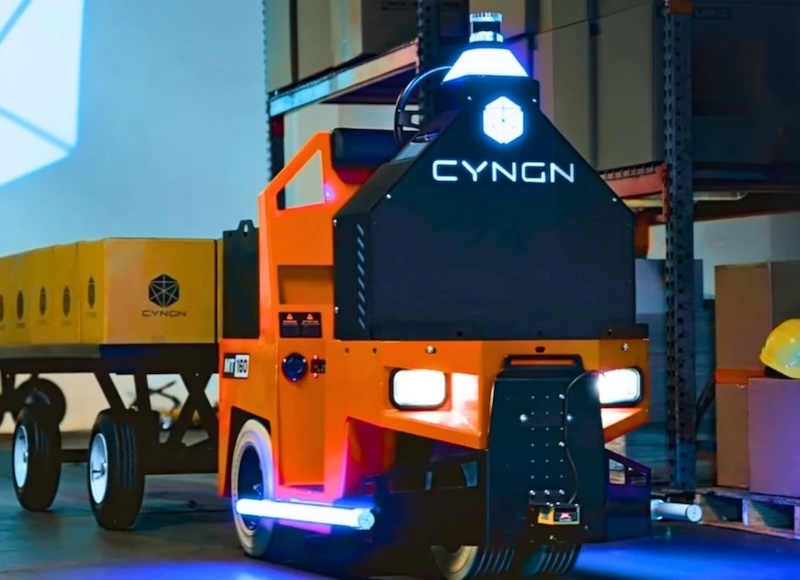 Cyngn installs its DriveMod tugger at WEG Electric Motor facility