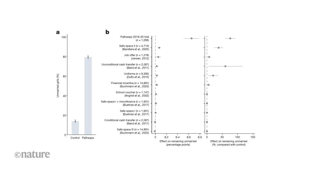 Marriage of adolescent girls in Nigeria reduced by 80% by ‘big push’ intervention