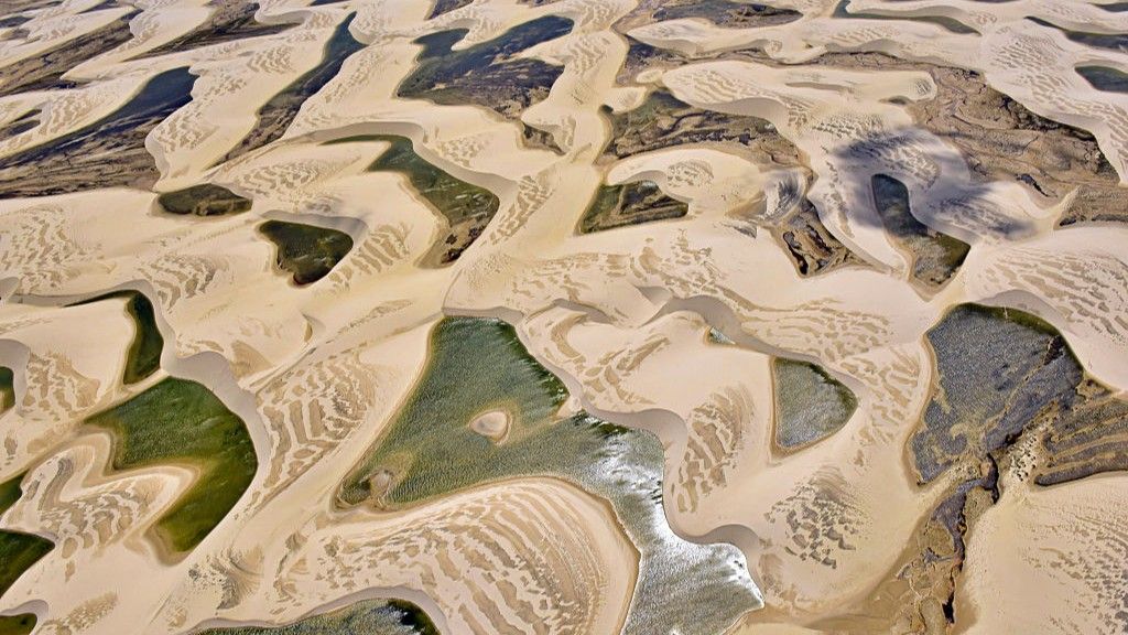 Lençóis Maranhenses: Brazil’s dune-filled expanse that sits at the intersection of 3 biomes