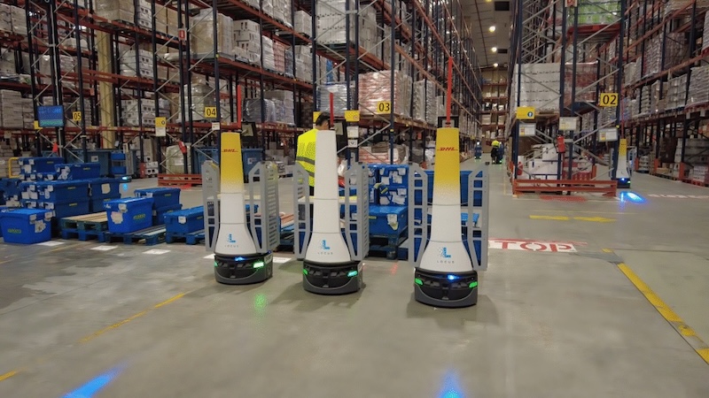 DHL and Locus Robotics reach 1 billion warehouse picks milestone