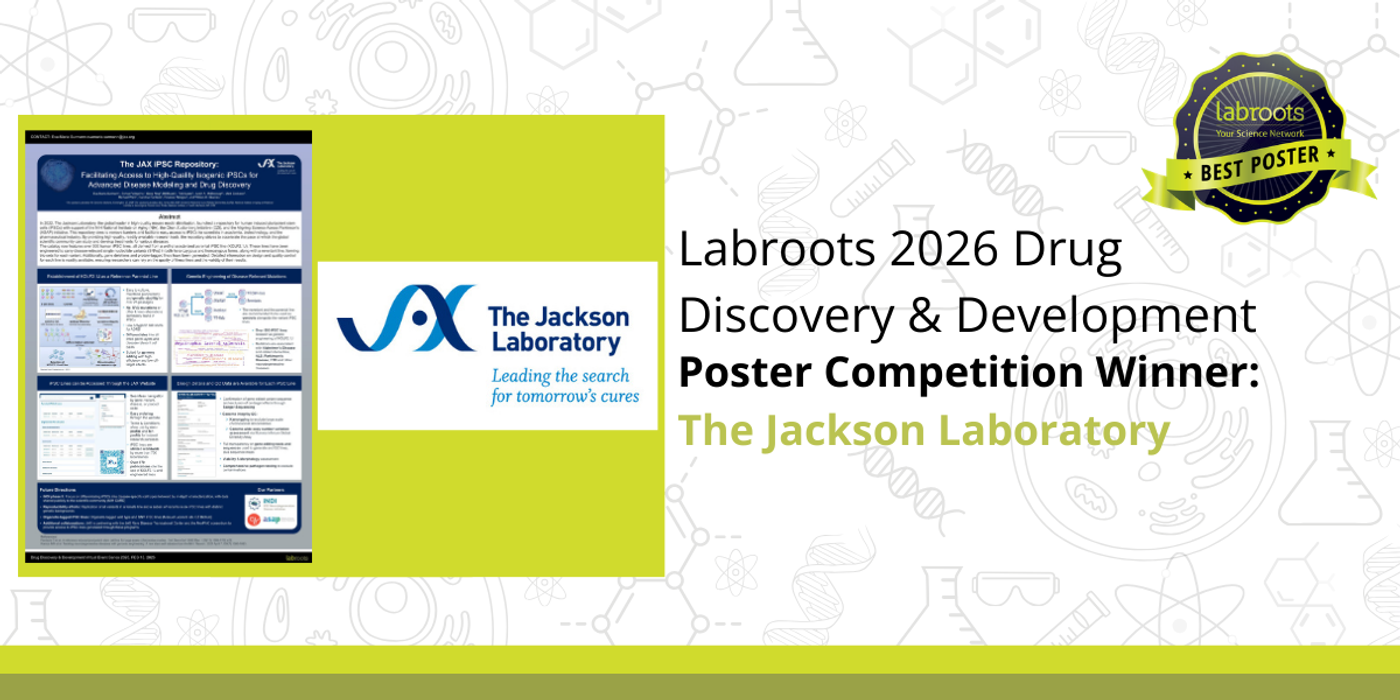 Labroots 2026 Drug Discovery & Development Poster Winner: The Jackson Laboratory