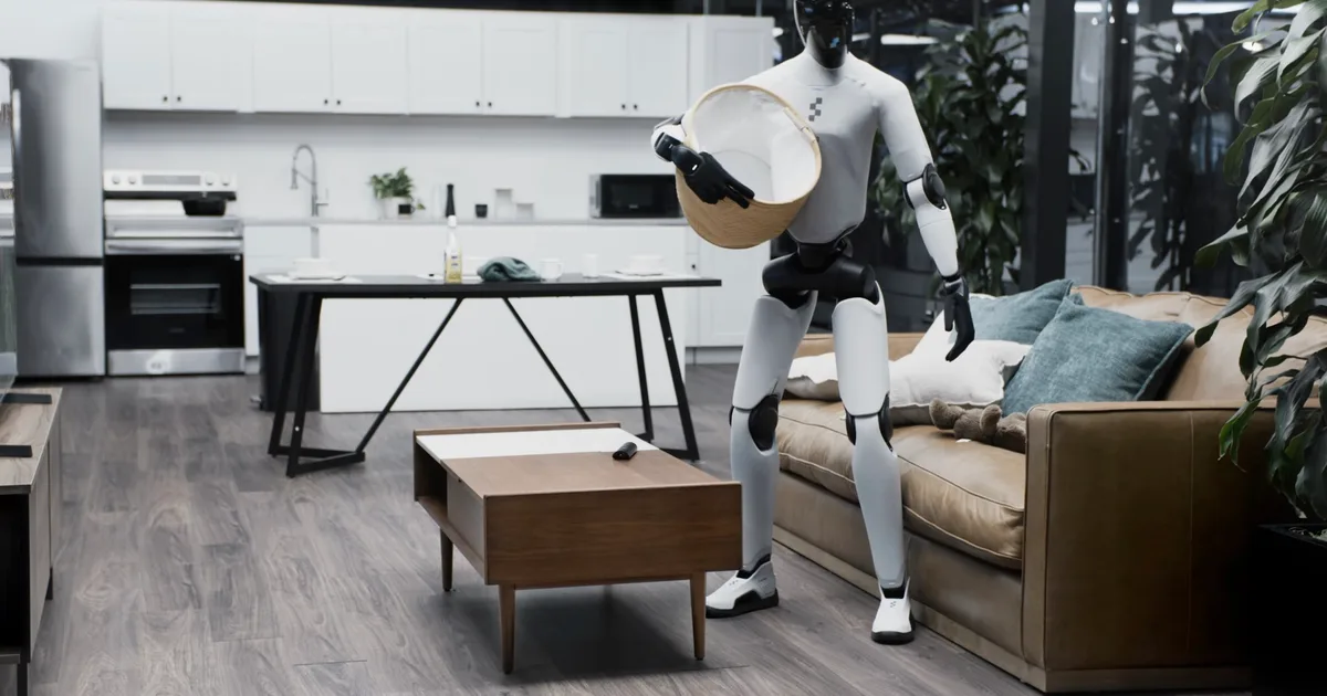 Humanoid robot offers a peek into a future without chores