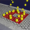 New laser method grows molecule-thick films only where needed on graphene