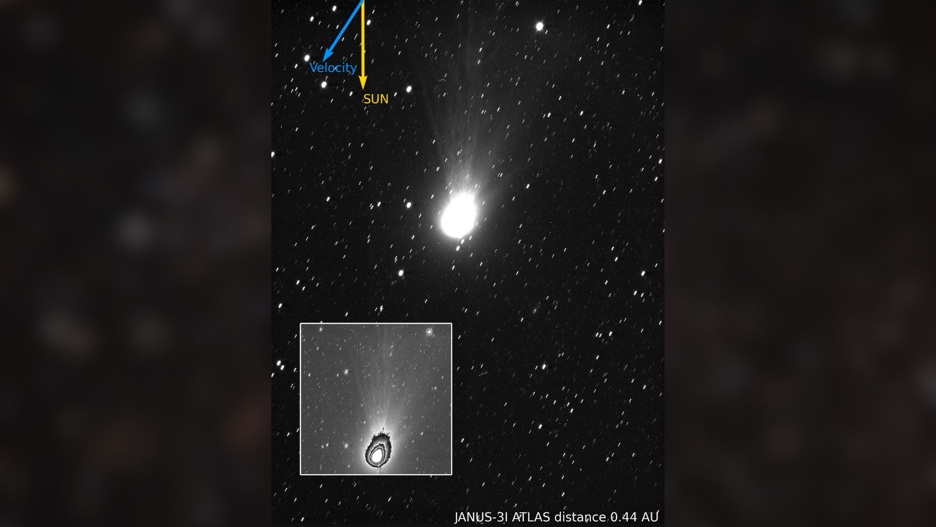 Interstellar comet 3I/ATLAS shines in new image photo of the day for March 2, 2026