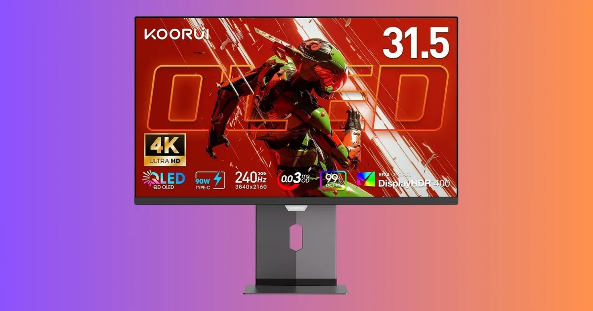 A 32-inch 4K OLED at 240Hz for $799.99 is a serious monitor upgrade