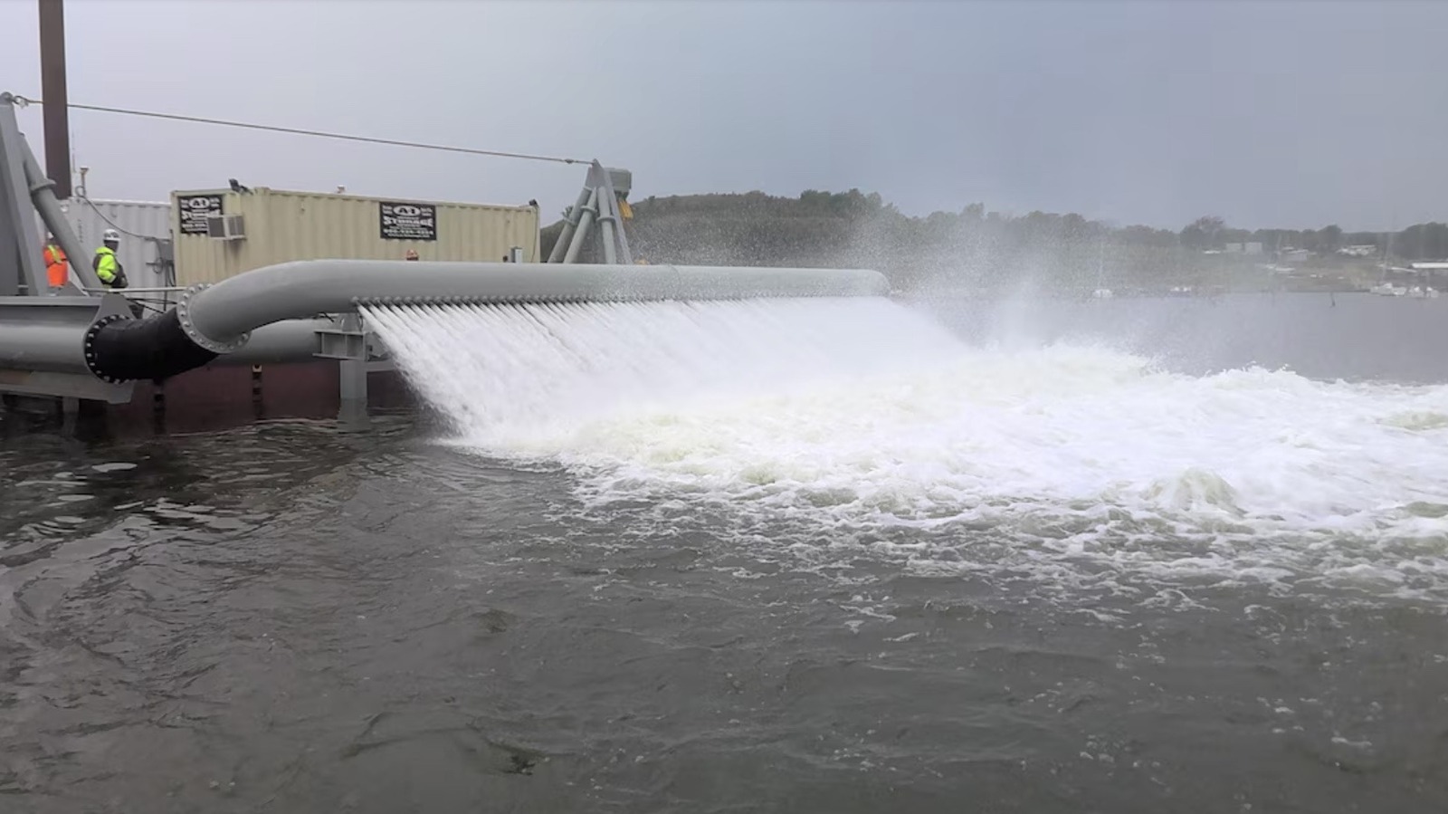 Kansas Is Shooting This Lake With Water