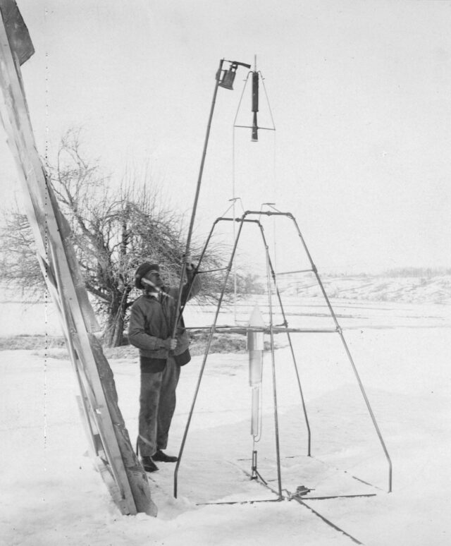 100 years later, where is Robert Goddard’s first liquid-fuel rocket?