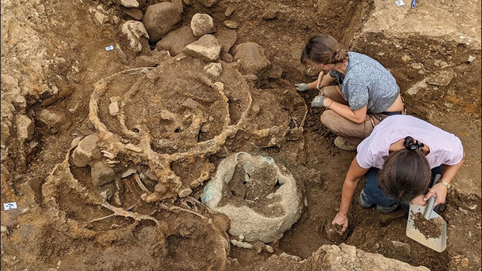 Massive Iron Age hoards discovered in England may be from funeral of powerful Celtic queen