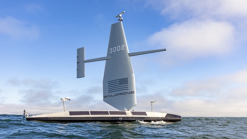 Saildrone and Woolpert deploy autonomous surface vessel for NOAA seafloor mapping