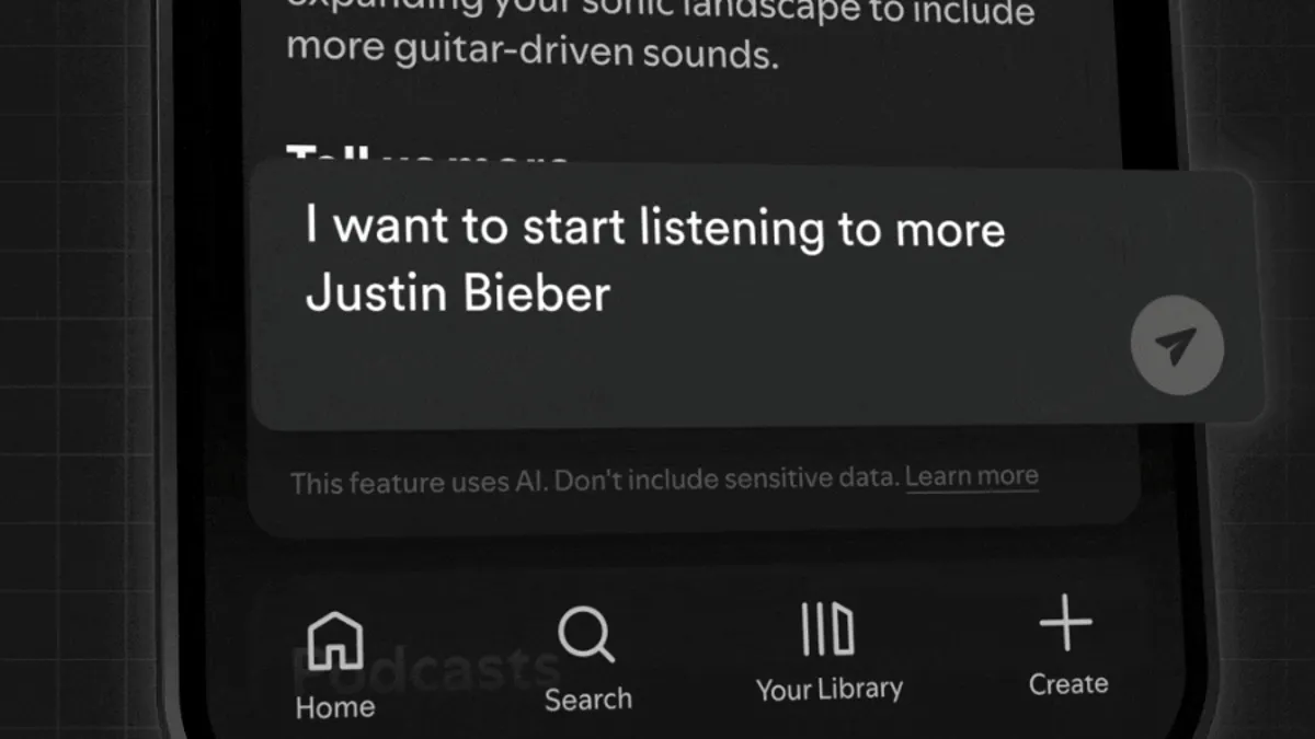 AI-Recommended Music? Spotify Is Giving You the Power to Personalize