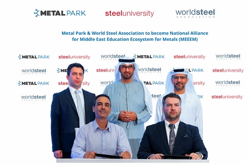 UAE’s Metal Park forms alliance with World Steel Association and Steel University to build Middle East’s first integrated metals education ecosystem