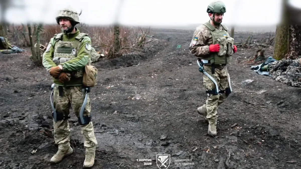 Ukraine’s military brings exoskeletons to the front line