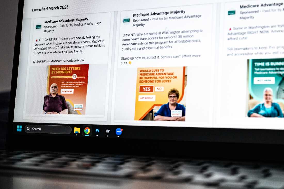 Medicare Advantage ‘dark money’ group tries to win higher payments for insurers : NPR