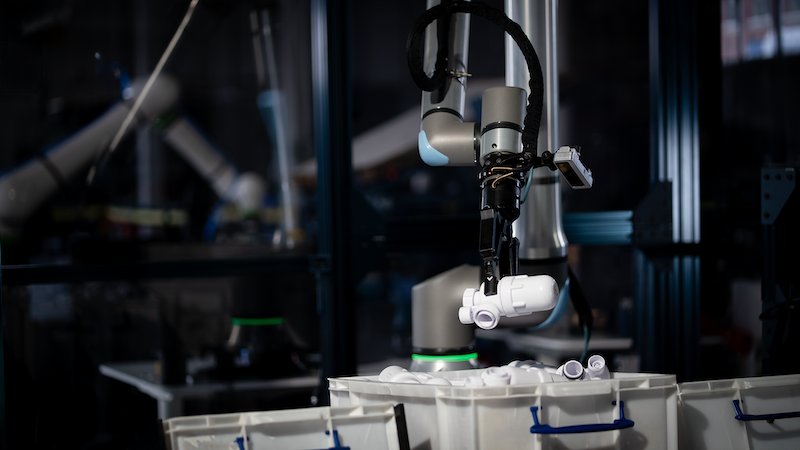 Vention launches AI-powered bin-picking robot system at Nvidia GTC