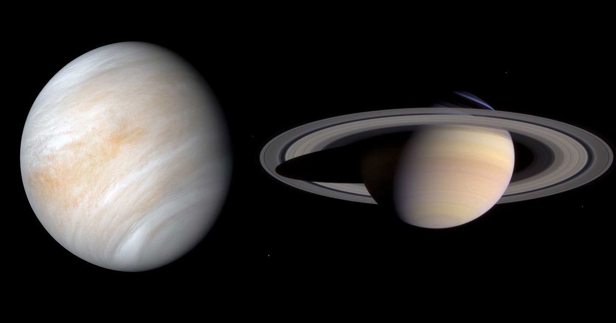 Look up Sunday after sunset as Venus and Saturn meet in evening twilight