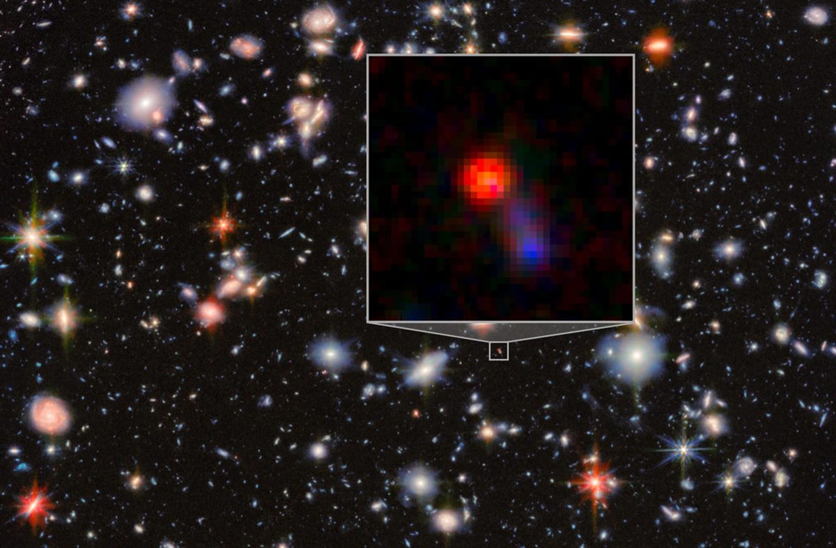 A scientist looked at ‘little red dots’ in the early Universe and found a black hole that shouldn’t exist