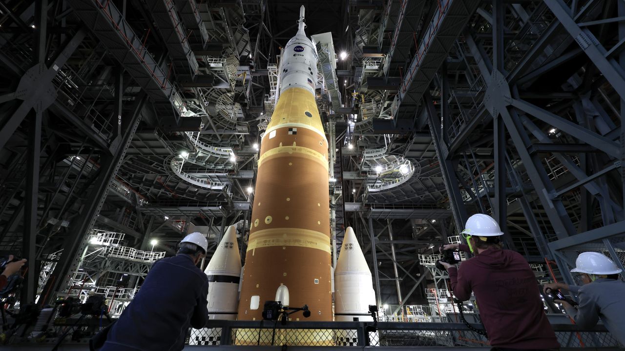 NASA’s Artemis II rocket rolls to launch pad in final bid to meet April deadline