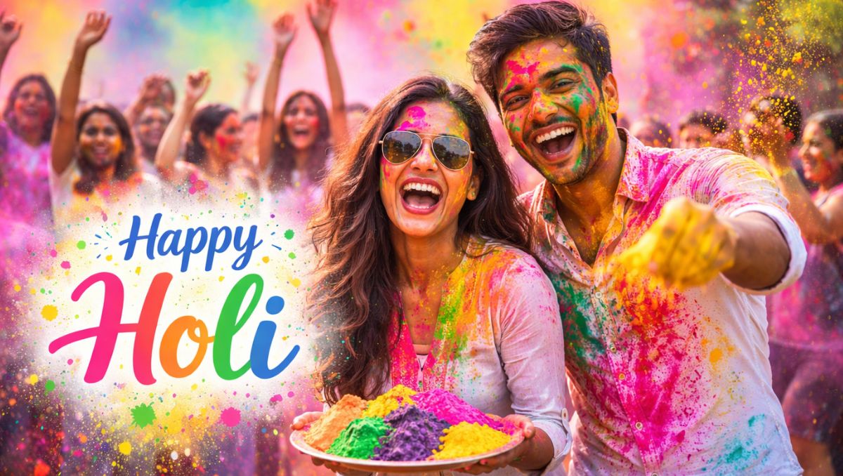 Holi 2026 WhatsApp Stickers: Best Holi Images, Wishes & Instagram Captions For Friends & Family