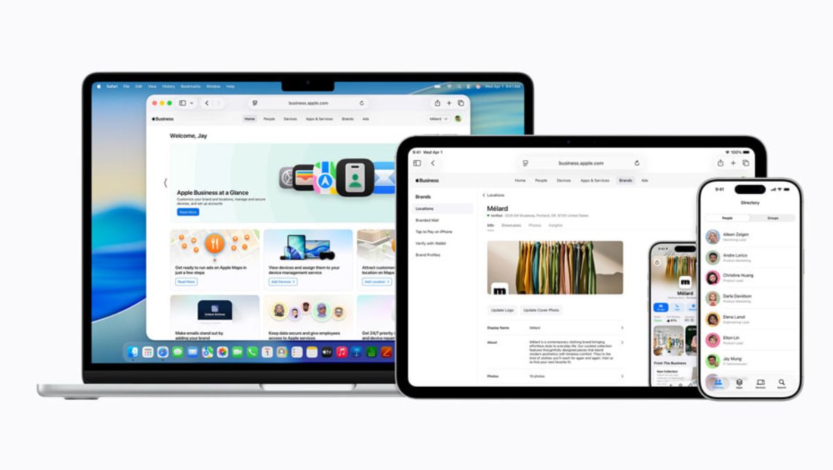 Apple Business Launched: A Single Platform For Businesses Using iPhones, iPads, And Macs
