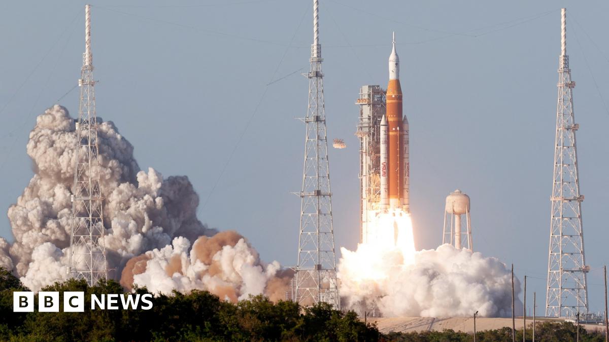Artemis II: Nasa mission takes off heading on historic trip around Moon- watch and follow live