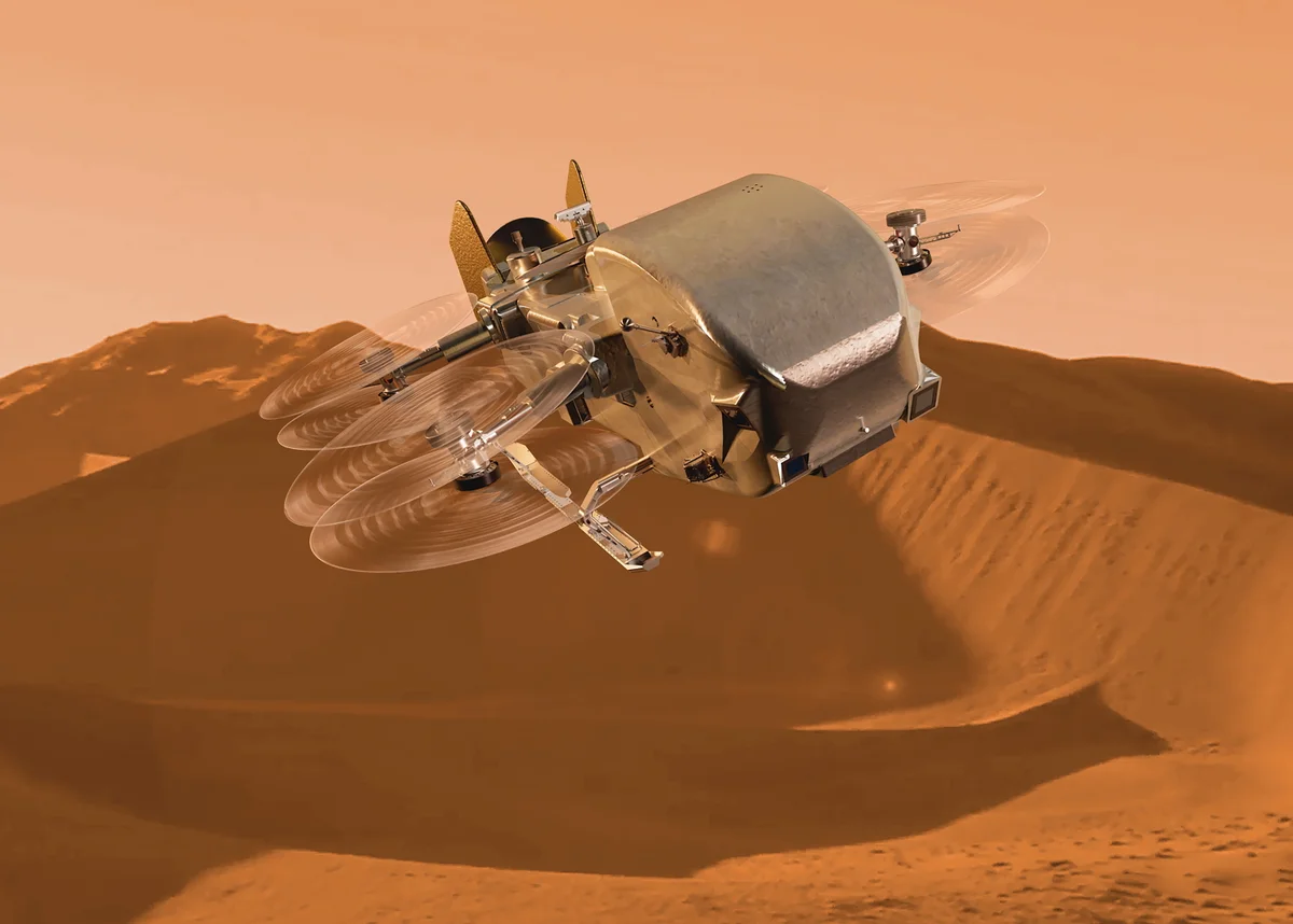NASA’s Dragonfly mission will send a nuclear-powered flying drone to Titan