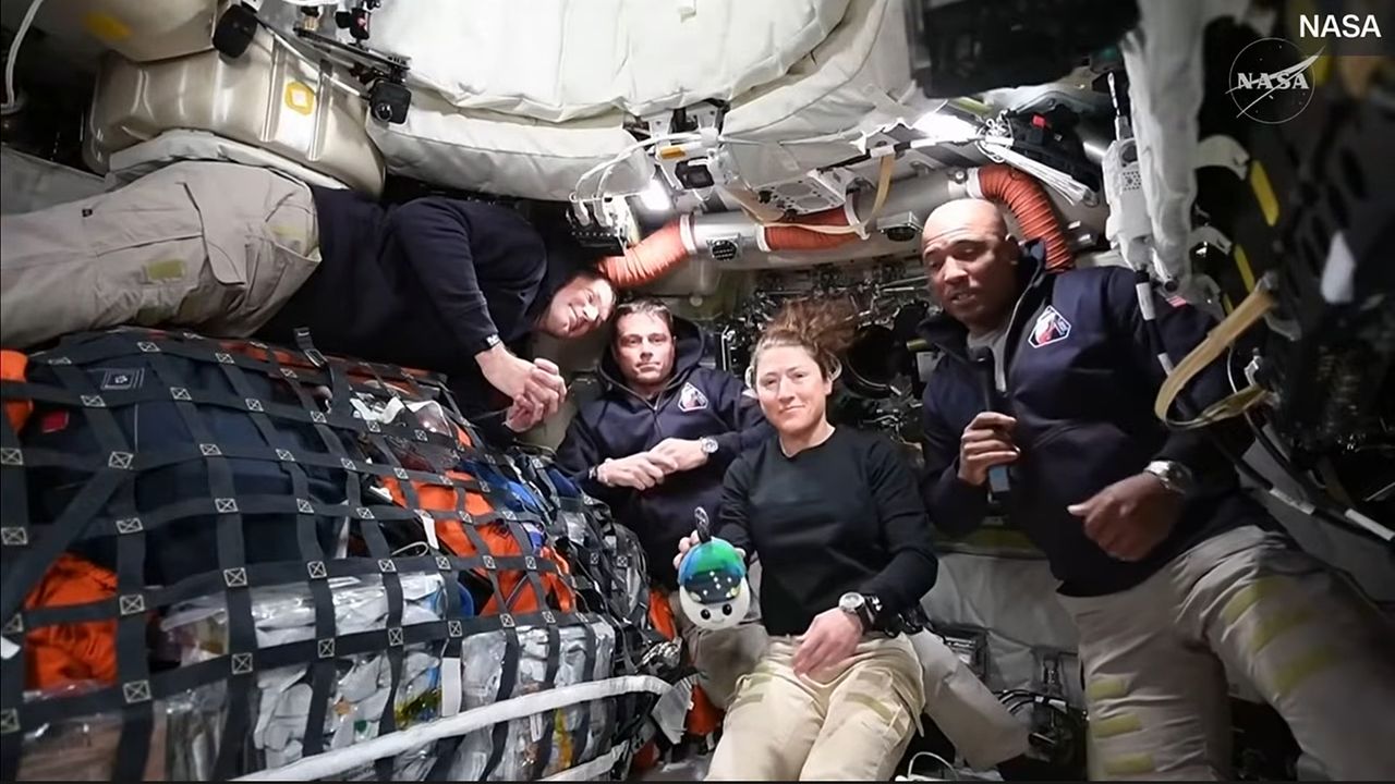 ‘Trust us; you look amazing’: Artemis II crewmembers share first message from space