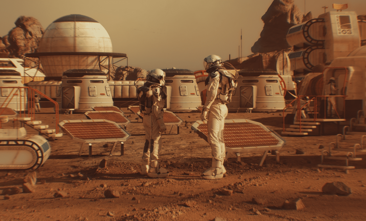 Aerosols Could Warm the Red Planet for Human Life, New Study Shows