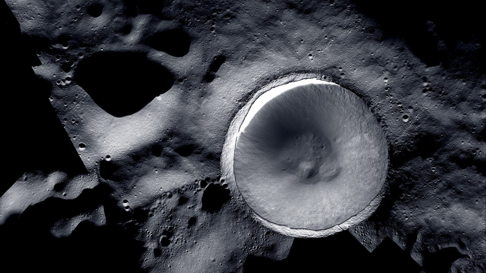 The moon’s oldest and darkest craters could be hiding the most water ice
