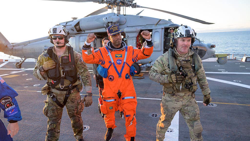 Victor Glover’s First Words After Returning From the Moon Will Tug At Your Heart